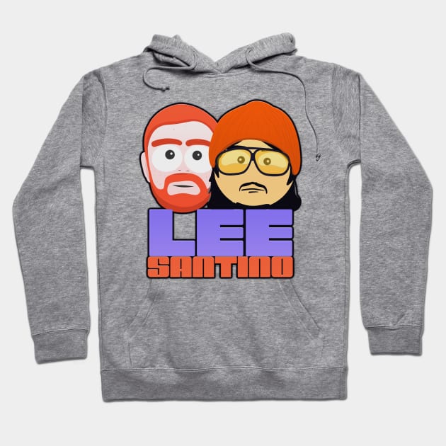 Bobby Lee & Andrew Santino are Best Bad Friends Hoodie by Ina